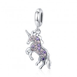 Talisman argint Beautiful Unicorn